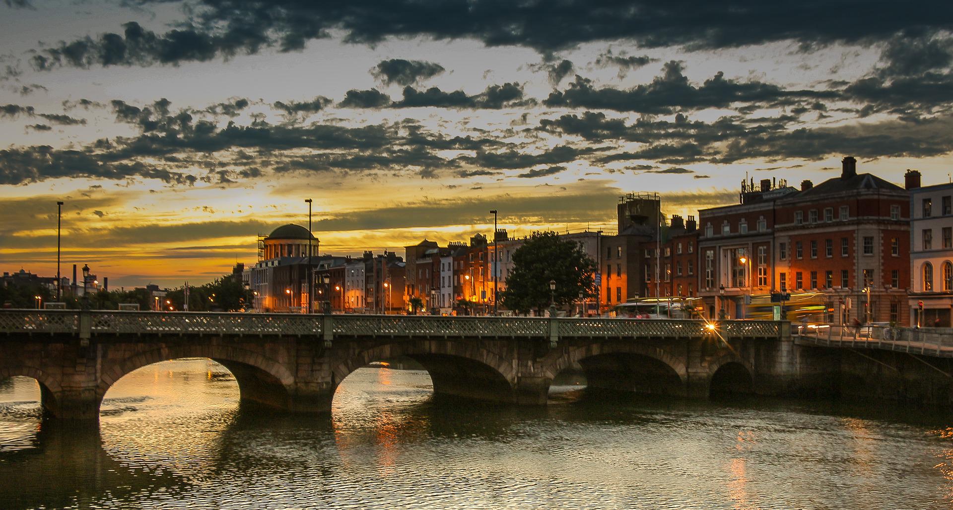 A bridge in Dublin