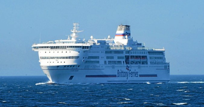 The Pont Aven from the Brittany ferries